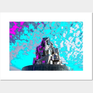 Frank Gehry's Tower in Arles / Swiss Artwork Photography Posters and Art